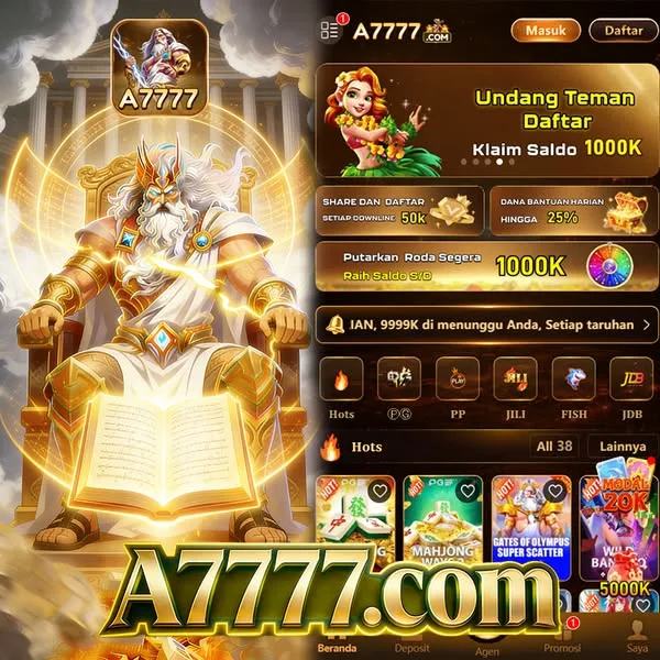 A7777 Bonus Member Baru 100%